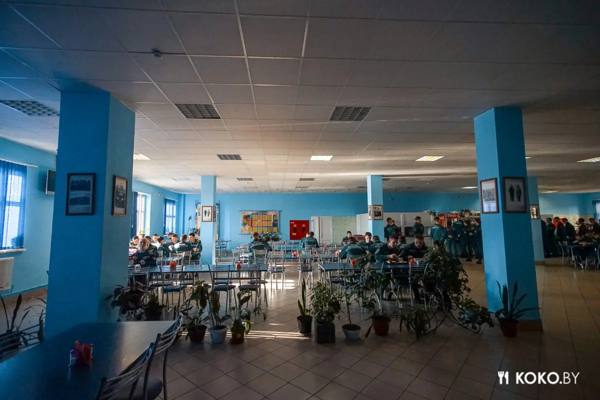 Проверили, чем кормят в столовой Университета гражданской защиты МЧС будущих спасателей - фото - 18