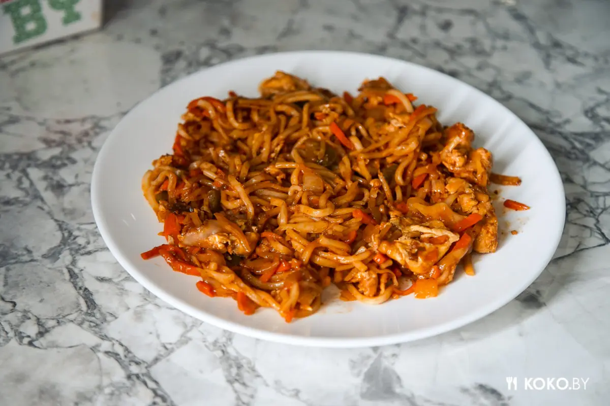 Контрольное взвешивание! Где в Минске заказать вкусный вок до 13 рублей с доставкой на дом - фото - 41