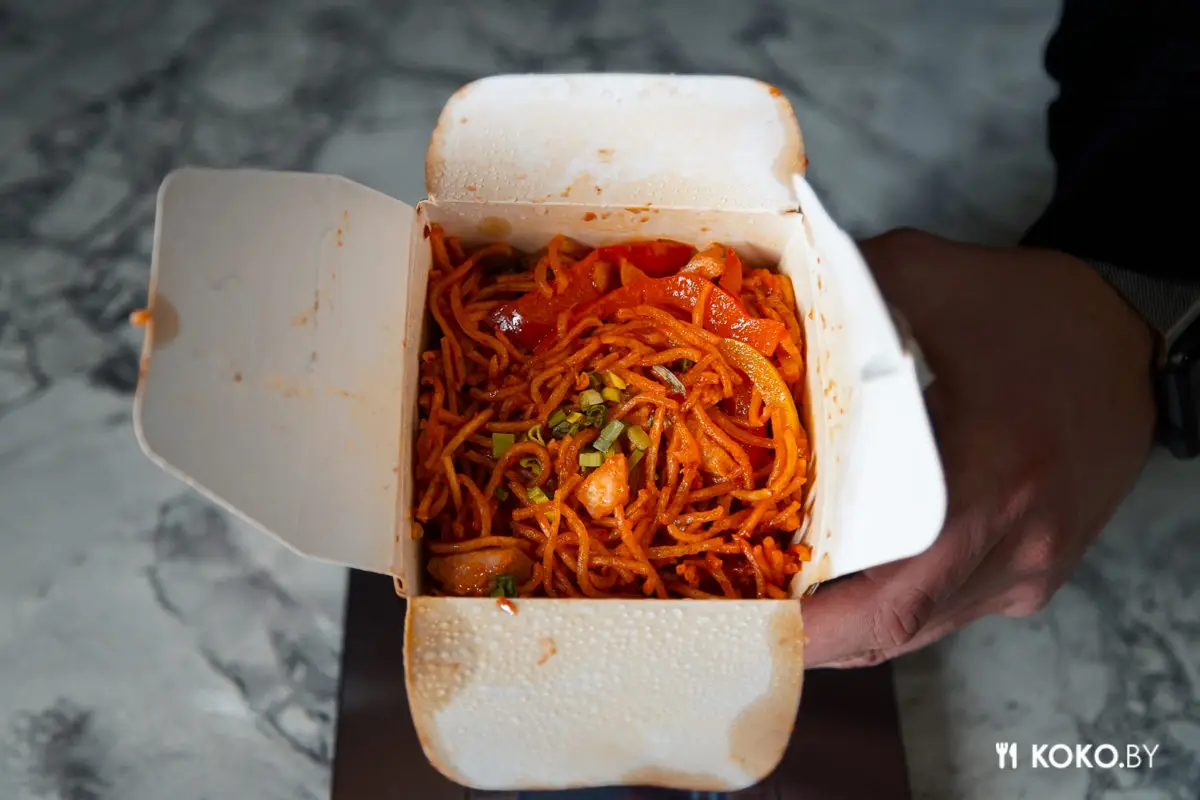 Контрольное взвешивание! Где в Минске заказать вкусный вок до 13 рублей с доставкой на дом - фото - 20