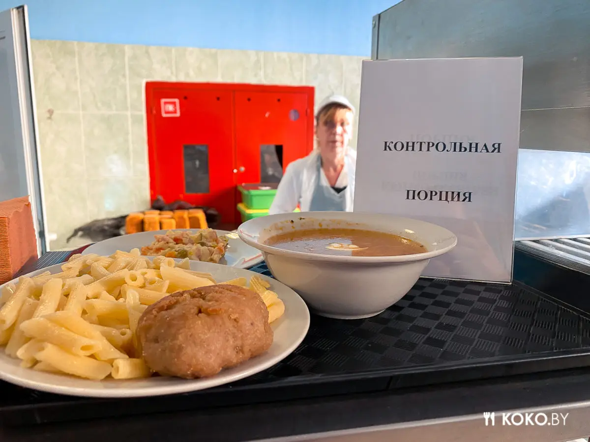Проверили, чем кормят в столовой Университета гражданской защиты МЧС будущих спасателей - фото - 24