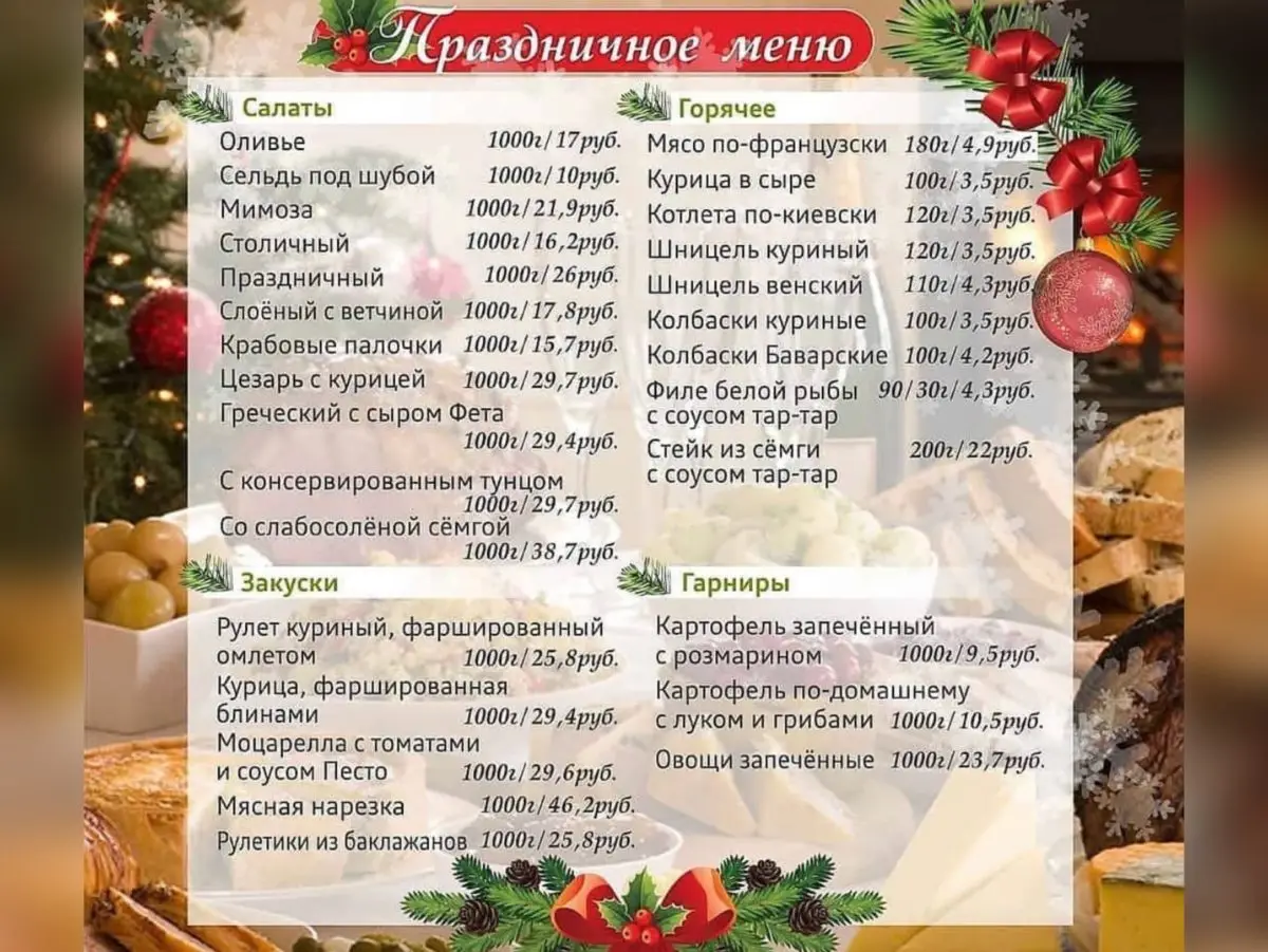 Утка, шуба, лазанья, Веллингтон! Куда занести деньги, чтобы не готовить на Новогодний стол! - фото - 2