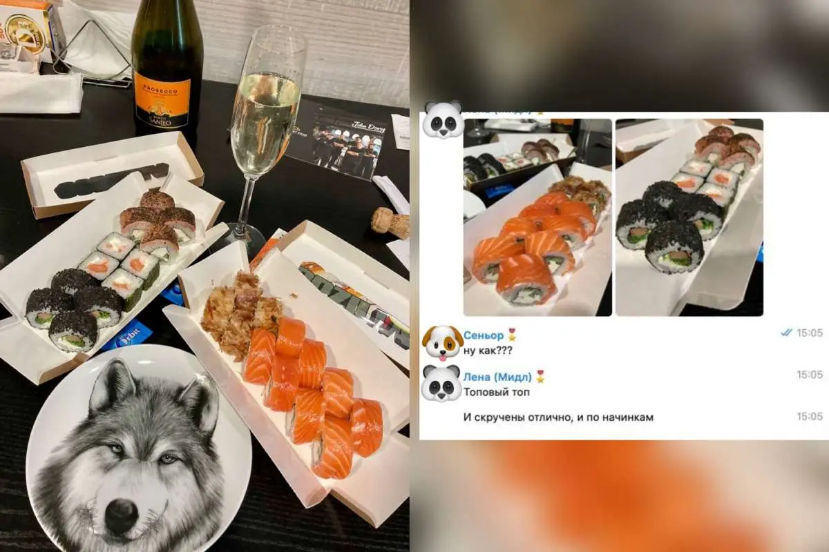 Будет ли майонез на рисе? Тест суши «Годзилла» от доставки «Пицца Лисицца » - фото - 21