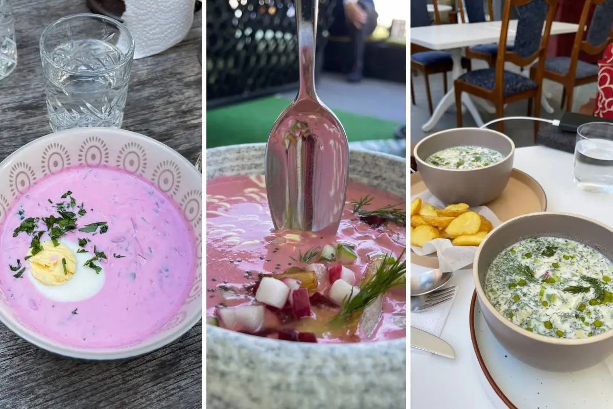 Вода, кефир и квас. Выяснил, какие заведения готовят вкусный холодник и окрошку! - фото - 1