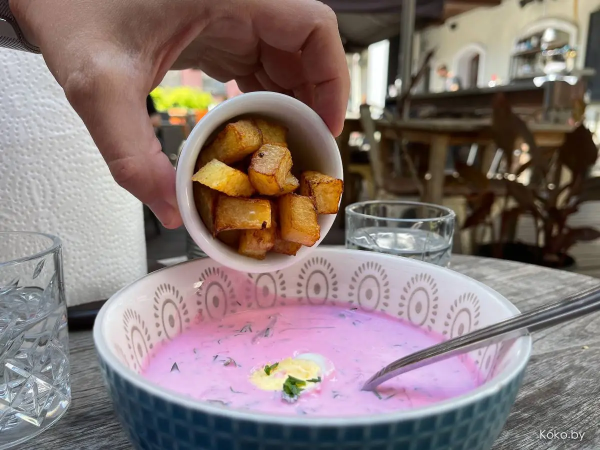 Вода, кефир и квас. Выяснил, какие заведения готовят вкусный холодник и окрошку! - фото - 16