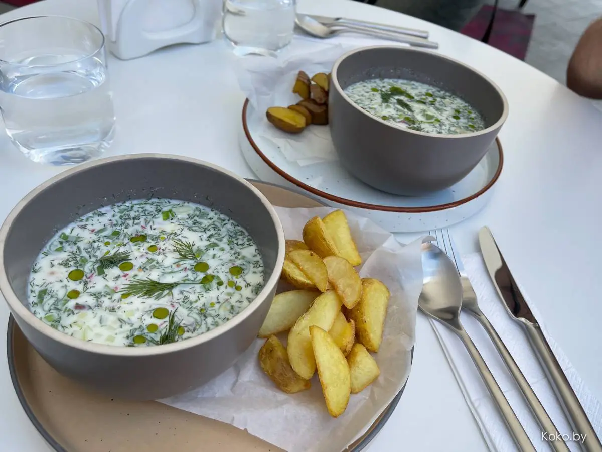 Вода, кефир и квас. Выяснил, какие заведения готовят вкусный холодник и окрошку! - фото - 26