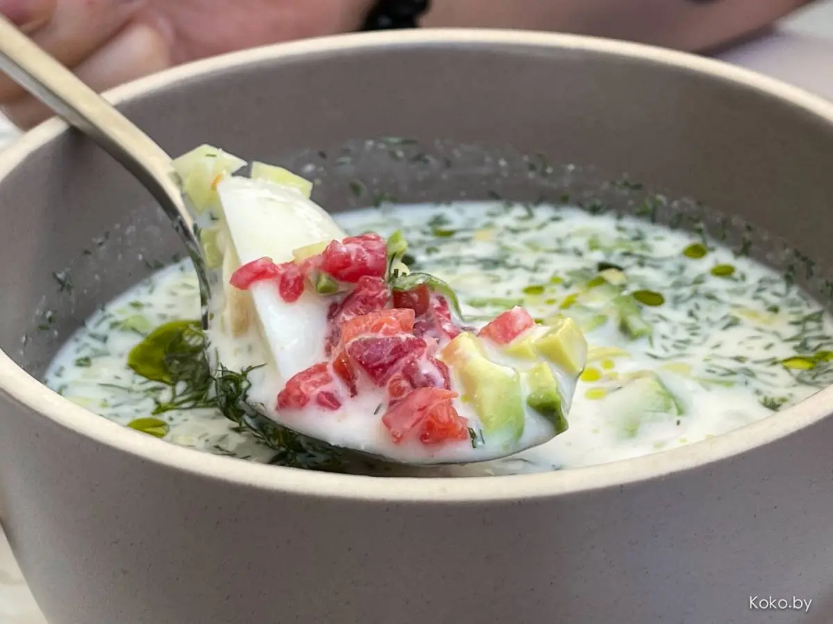 Вода, кефир и квас. Выяснил, какие заведения готовят вкусный холодник и окрошку! - фото - 27