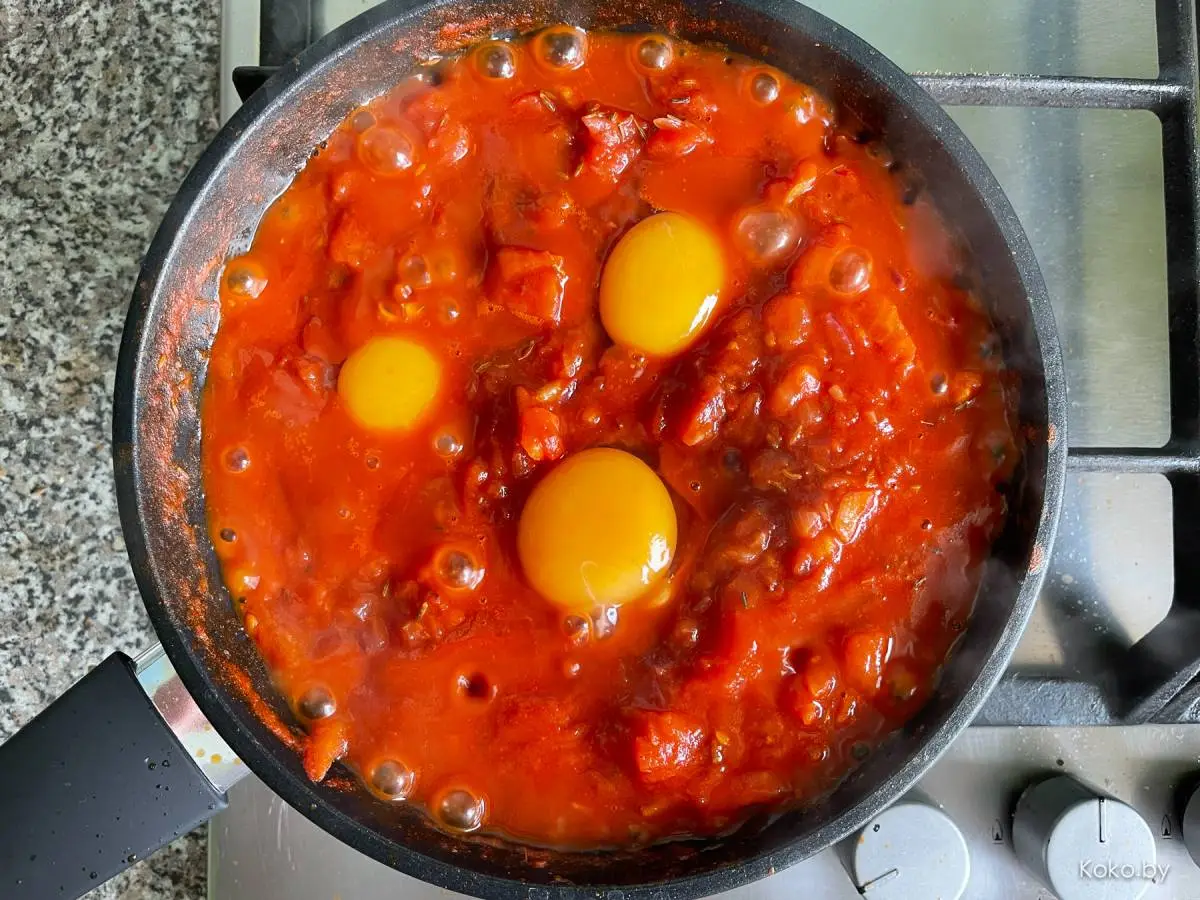Шакшука. Раскрываю секрет приготовления вкусного и быстрого завтрака дома, как в ресторане - фото - 31