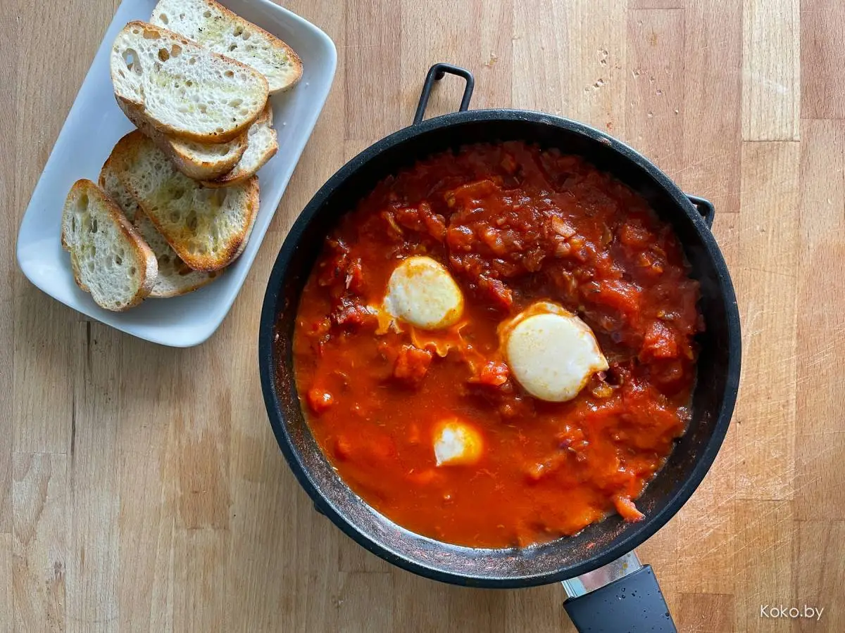 Шакшука. Раскрываю секрет приготовления вкусного и быстрого завтрака дома, как в ресторане - фото - 32