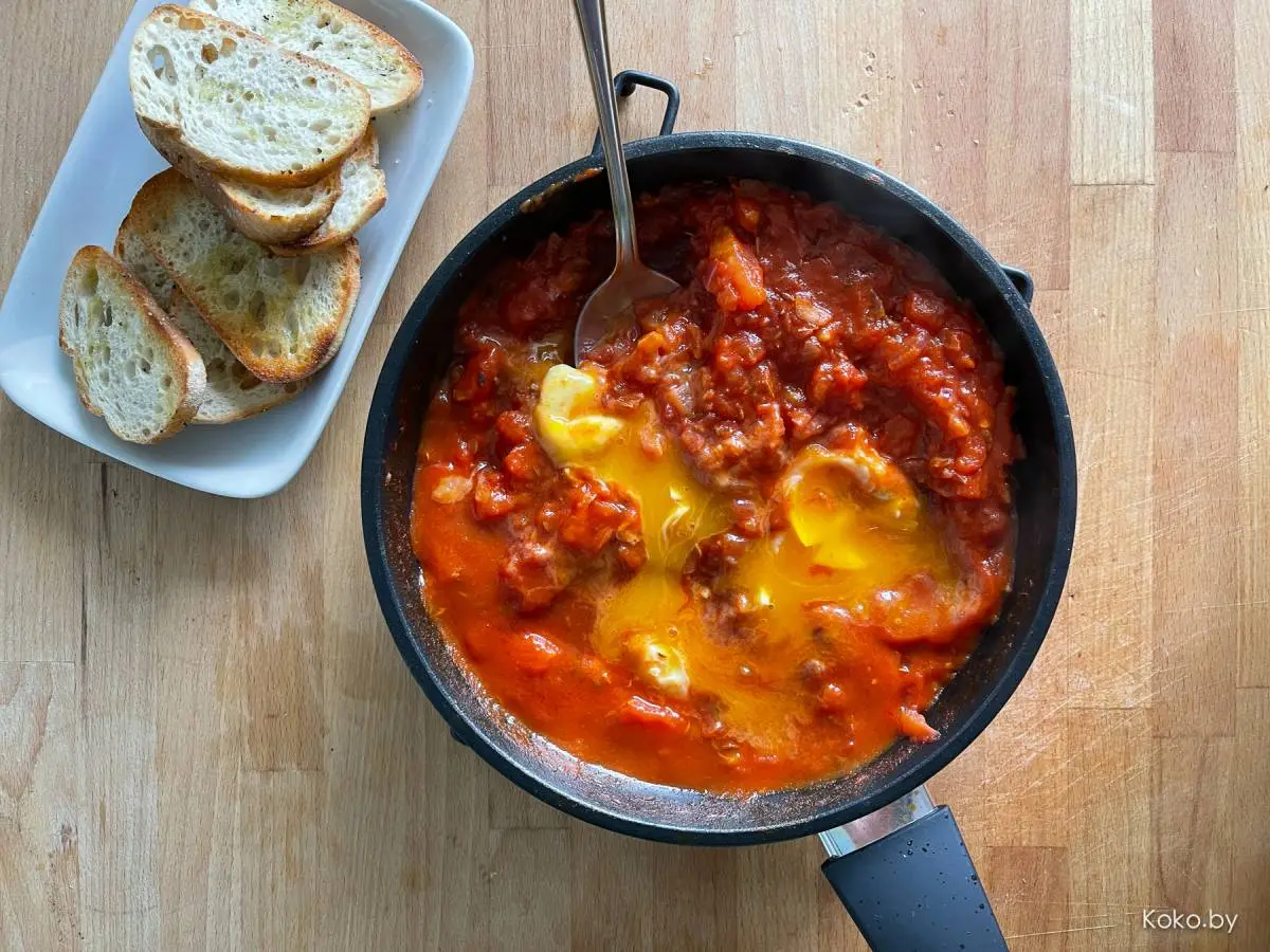 Шакшука. Раскрываю секрет приготовления вкусного и быстрого завтрака дома, как в ресторане - фото - 33