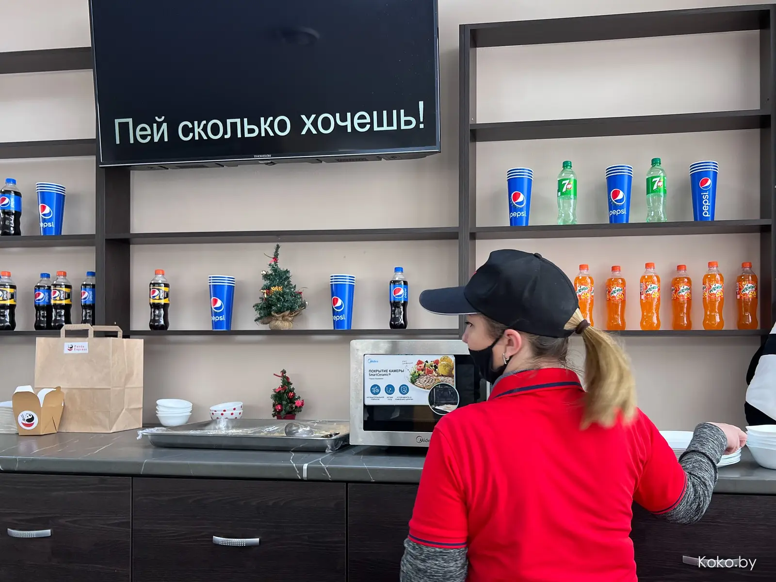 За 15р сколько хочешь еды, но чтобы поместилась в тарелку. Новое бистро «Панда Экспресс» - фото - 12