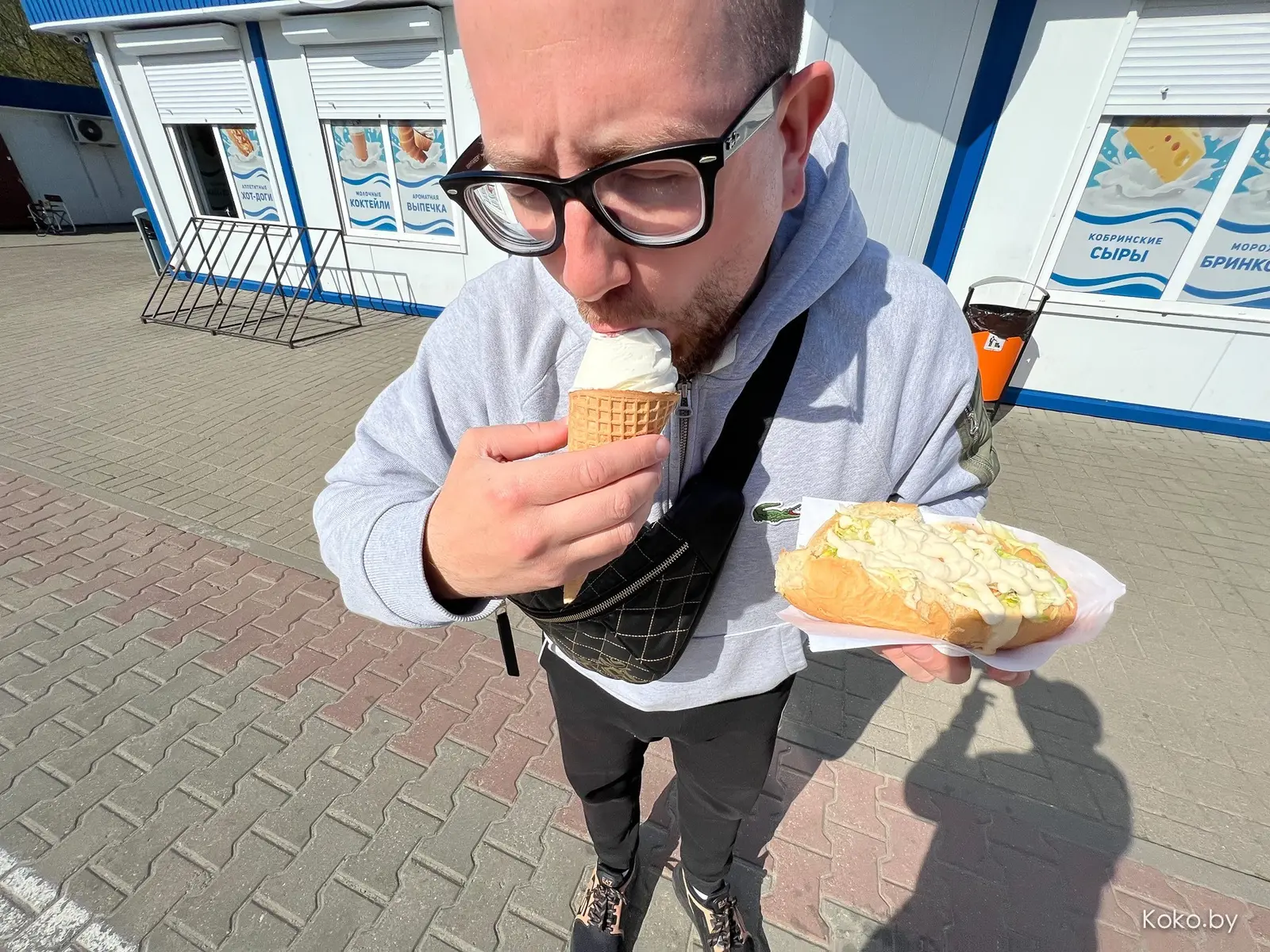 Проверяем миф о самом вкусном  в Беларуси мороженом из Кобрина, а заодно протестил местные заведения - фото - 16
