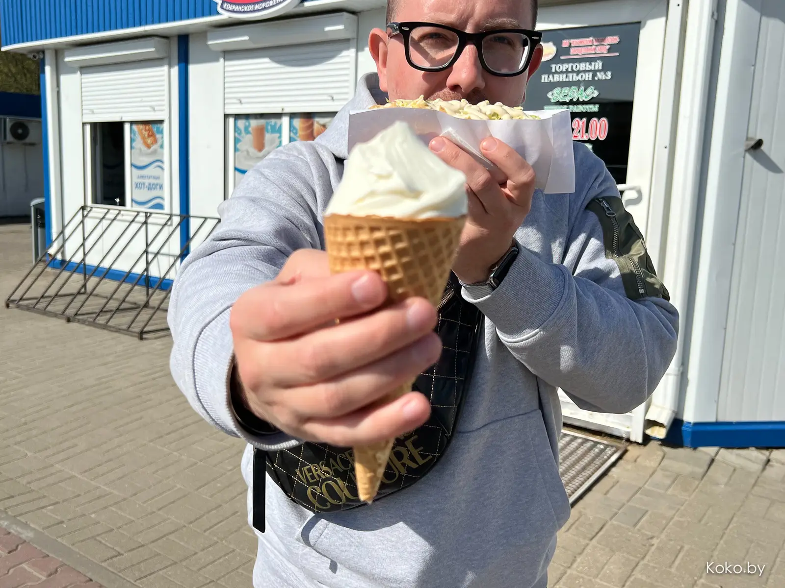 Проверяем миф о самом вкусном  в Беларуси мороженом из Кобрина, а заодно протестил местные заведения - фото - 17