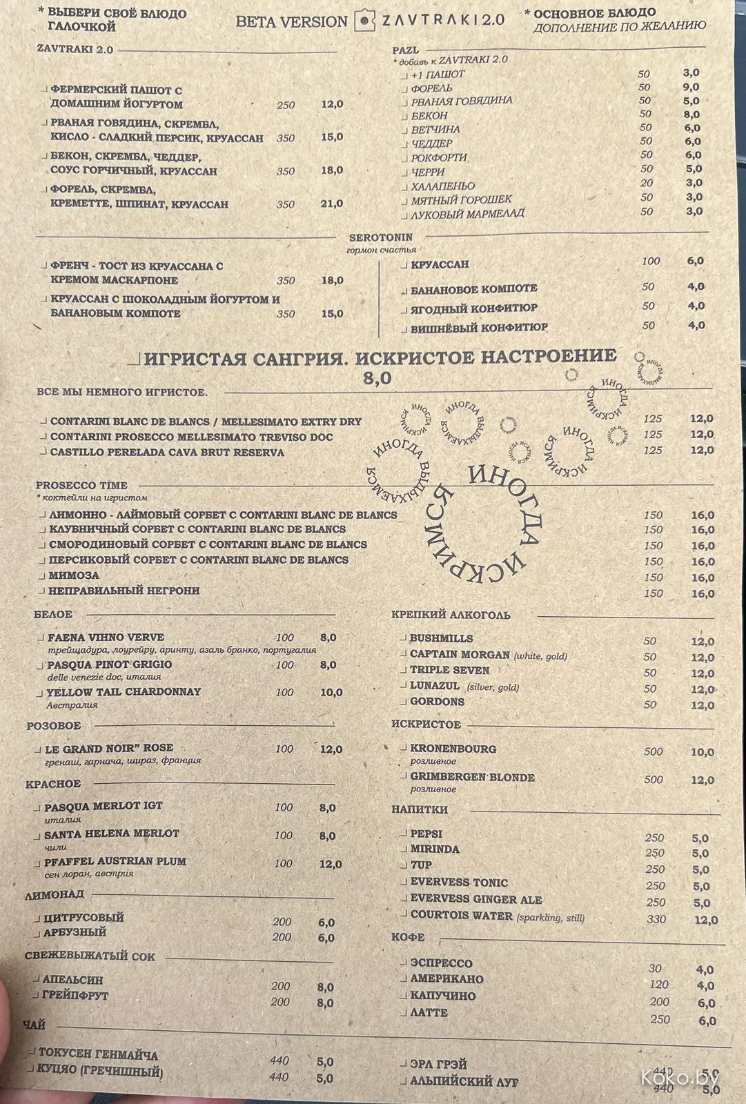 По круассанам? Новое заведение, где весь день утро: балкон «Завтраки 24» версия 2.0 «Рваное Мясо» - фото - 24