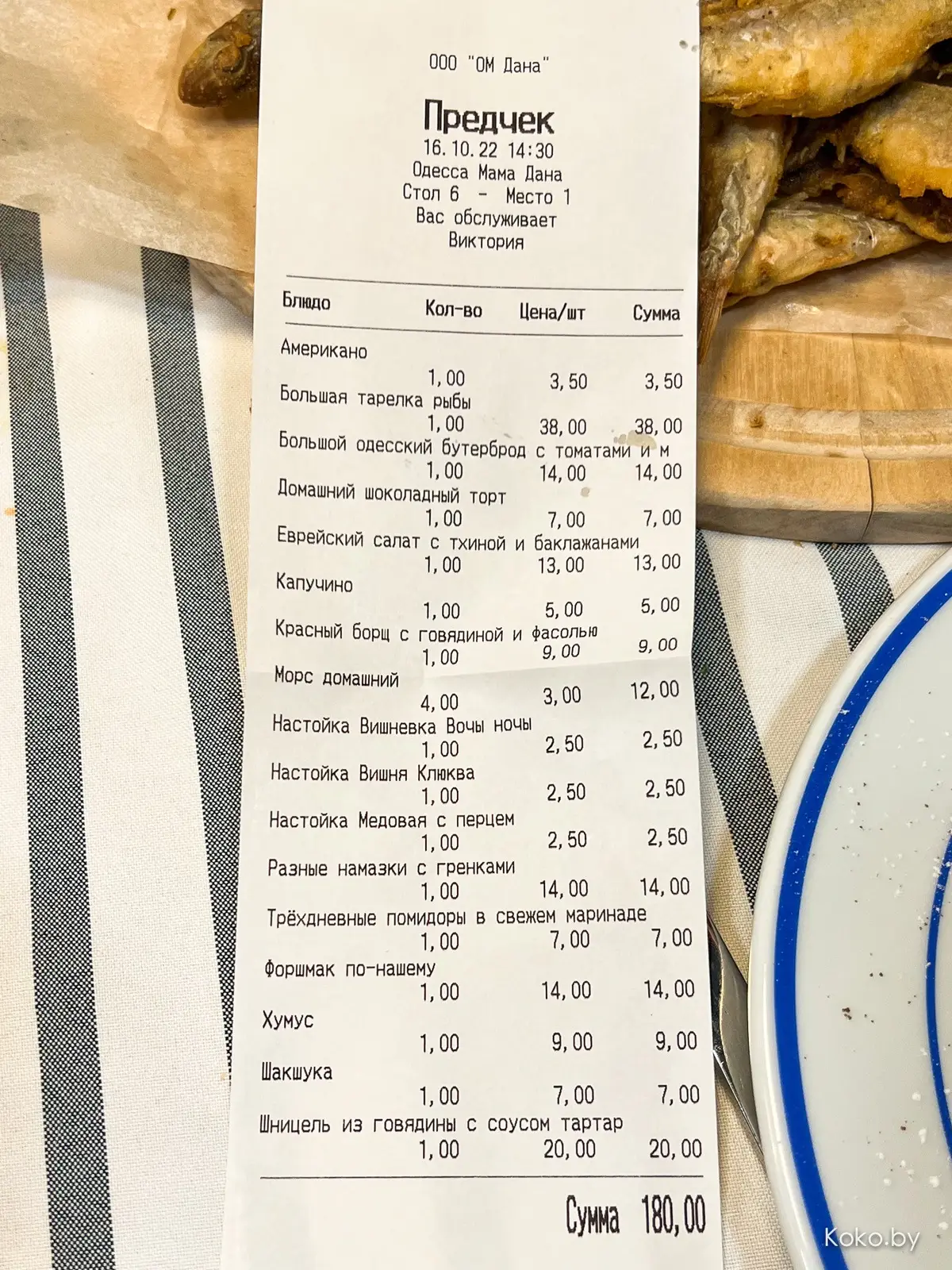 Выпить настойку за 2,50р, вкусно закусить и не бить копилку. Нанесли визит новому кафе «Одесса-мама» - фото - 41