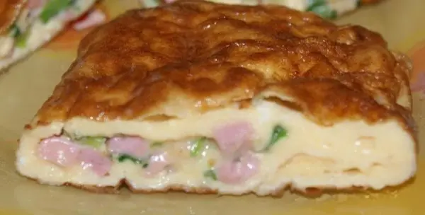 Закуски: Рулетики из омлета