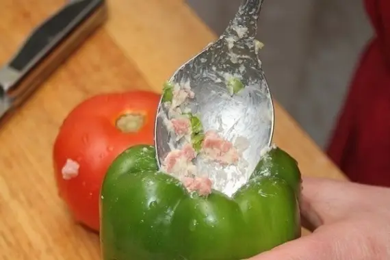 Закуски: Фаршированные овощи