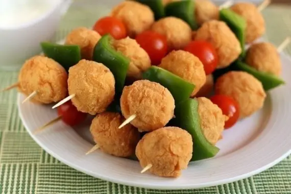 Птица: Пицца: ФОТО РЕЦЕПТ: Куриные крокеты