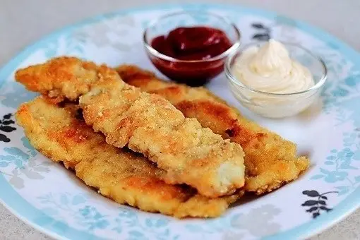 Птица: Хрустящие куриные палочки