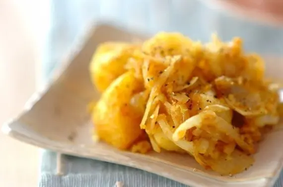 Овощи и гарниры: Жареный картофель карри