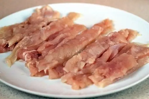 Птица: Хрустящие куриные палочки