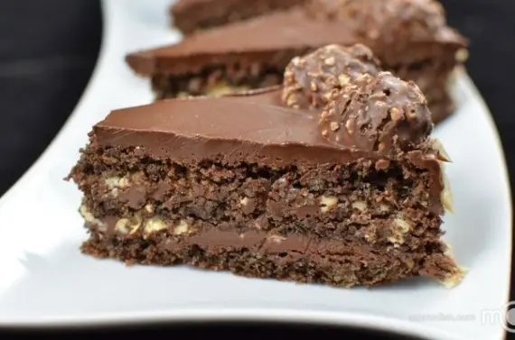Выпечка: Торт Ferrero rocher
