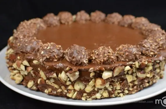 Выпечка: Торт Ferrero rocher