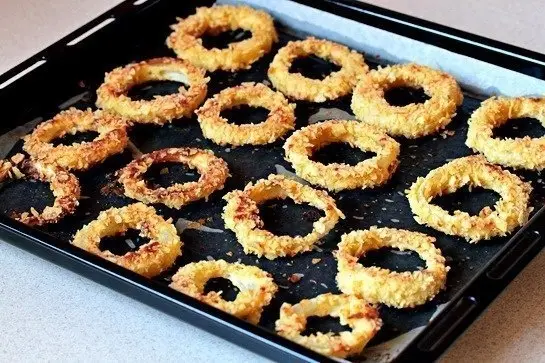 Закуски: ФОТО РЕЦЕПТ: «Луковые закусочные кольца»