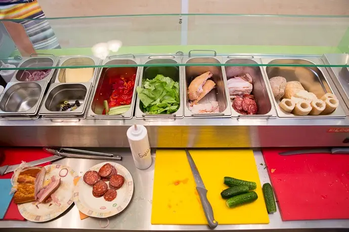 Заведения: Пародия на Subway. Ещё один очаг фаст-фуду в Минске Sandwich Club