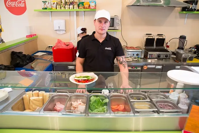Заведения: Пародия на Subway. Ещё один очаг фаст-фуду в Минске Sandwich Club