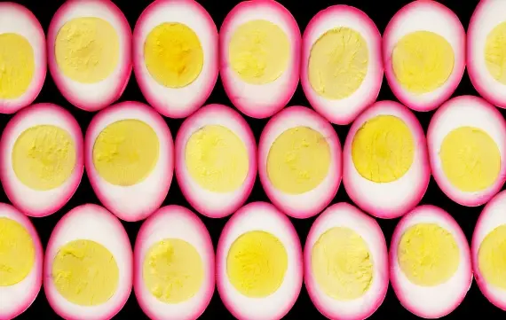 Смешная еда: Половина еды, вкусные фотографии в разрезе