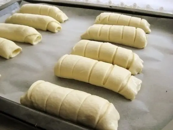 Выпечка: ФОТО РЕЦЕПТ: Булочки с плавленым сыром