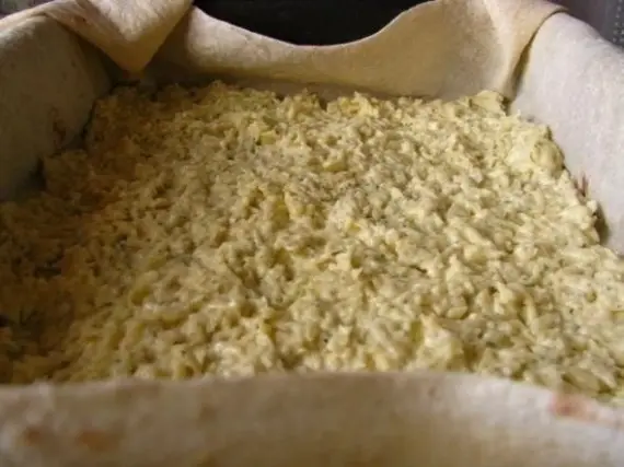 Закуски: Лаваш с сыром