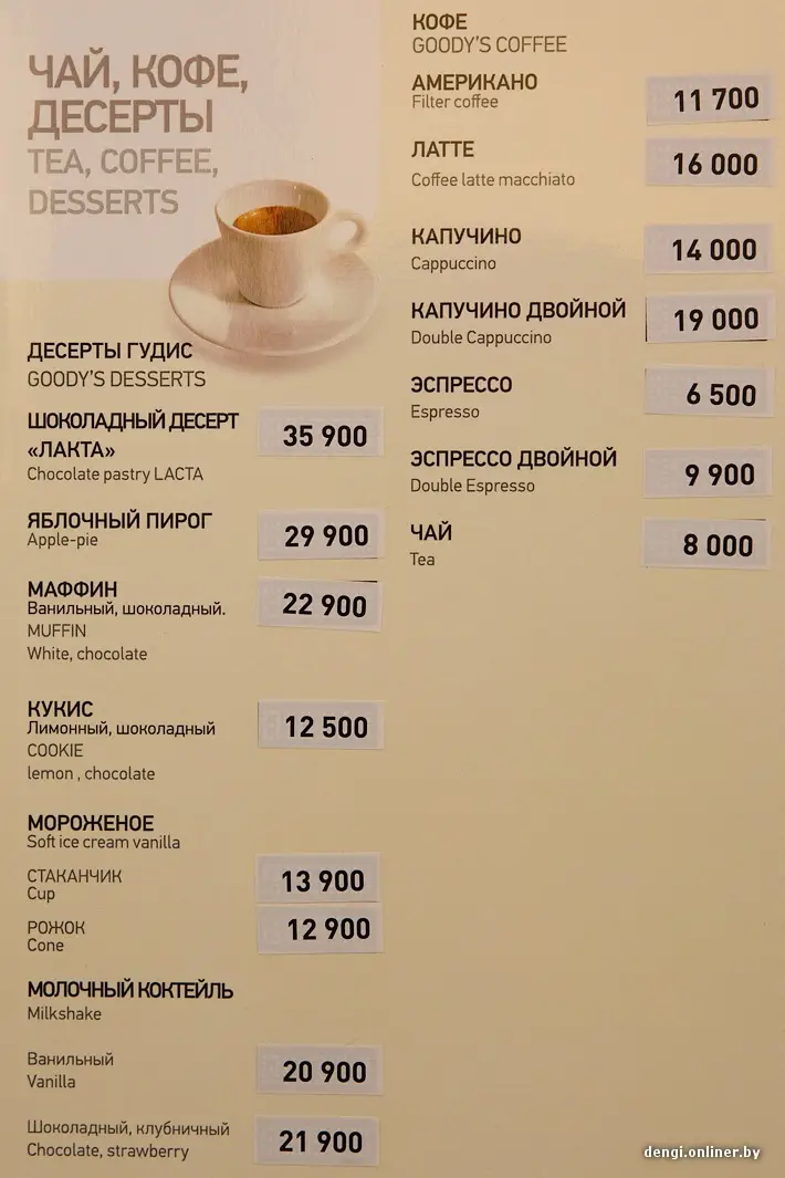 Заведения: В Минске открылся новый ресторан фастфуда — греческий конкурент «МакДональдс»
