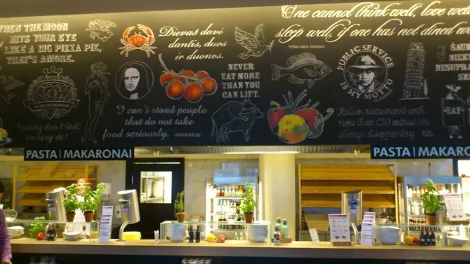 Instagram: Тайный гость КокоБай в Вильнюсе: Итальянское бистро «Vapiano»