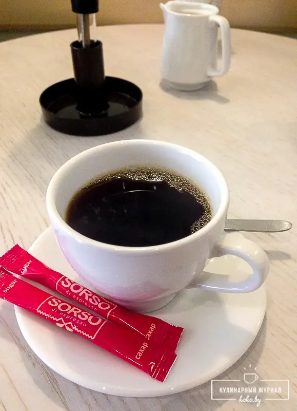 Заведения: Кофейня «SORSO di espresso» — настоящий кофе по доступным ценам
