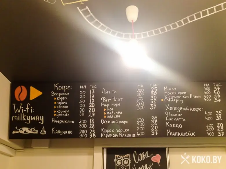 Заведения: Дежавю: Свежая кофейня «Coffee play (Кофи Плей)» по соседству с рестораном «Галерея»