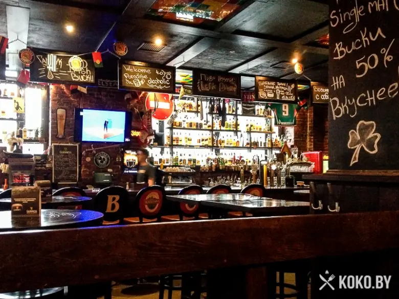 Заведения: «Clever Irish Pub (Клевер Айриш Паб)» — похмельные бранчи и бесплатный кикер