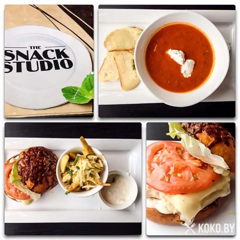 Заведения: «The Snack Studio (Зэ Снэк Студио)» бесконечно радует вкусными обедами, а также новинка — блюда на огне Фламбе