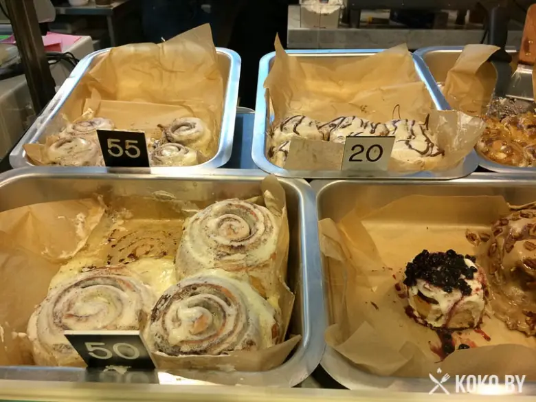 Заведения: Встречаем: Более вместительный «Cinnabon (Синнабон) » на проспекте Независимости, 19