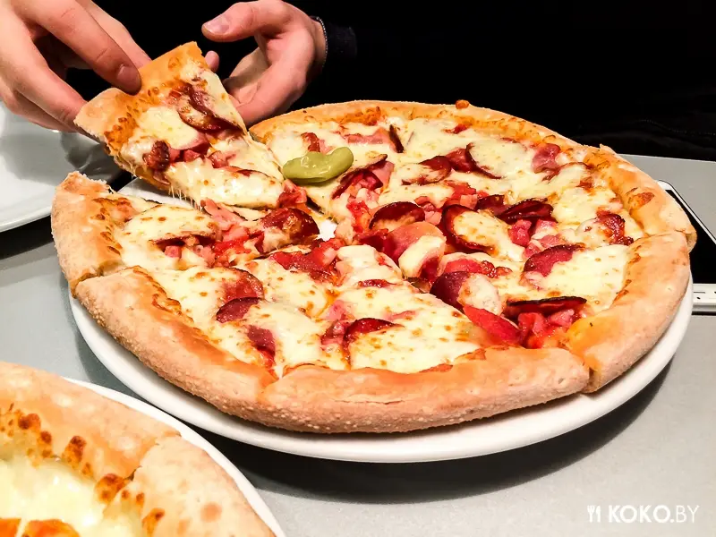 Заведения: Пиццерия «Papa John’s (Папа Джонс)» покоряет Минск