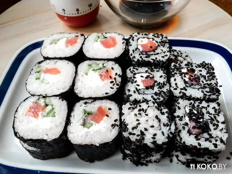 Фотоотчеты: Суши из универсама «Златогорский» — всегда вкусные и свежие