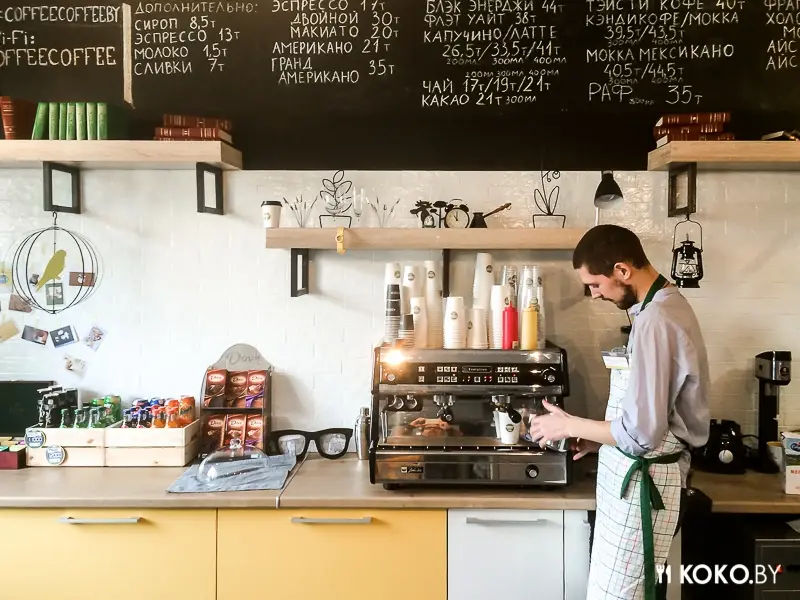 Заведения: Перестановка мест слагаемых: «Coffeebox» на Машерова, сменяет кофейня «Coffee Porappo»