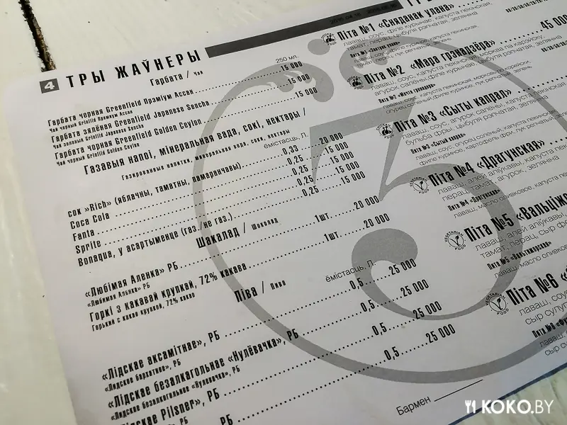 Заведения: Атмосферная рюмочная в военном стиле — «Тры жаўнеры»