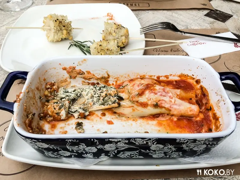 Заведения: В поисках самой вкусной и адекватной пасты — кафе «Don Сoffe'on (Дон Кофе'он)» в Верхнем Городе