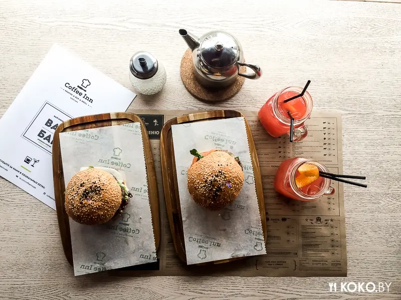 Заведения: Сегодня мы охотимся на редкий вид бургеров в снэк-баре «Coffee inn (Кофе ин)»