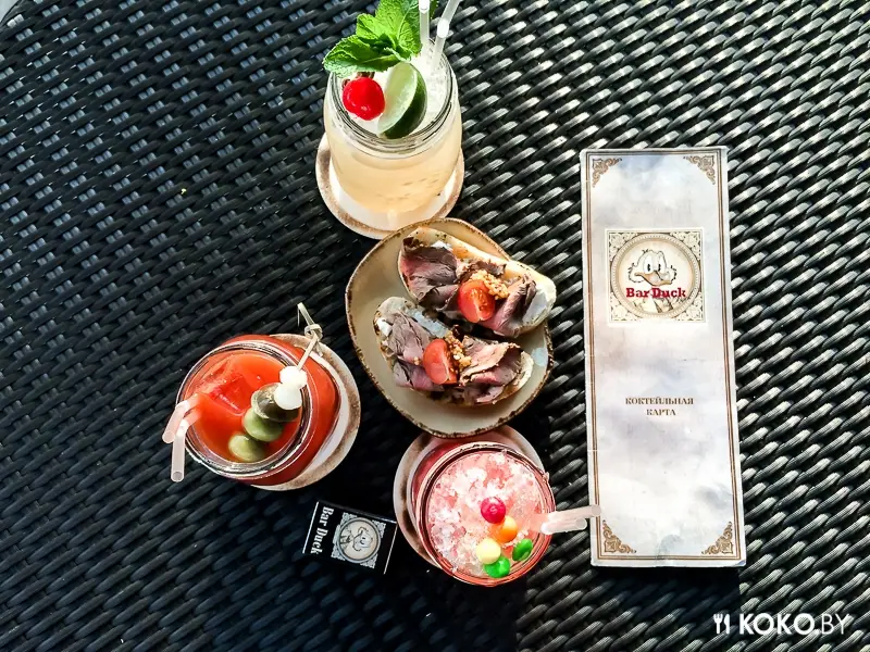Заведения: Коктейльный бар «Bar Duck (Бар Дак)» — одно из моих самых любимых питейных мест в Минске