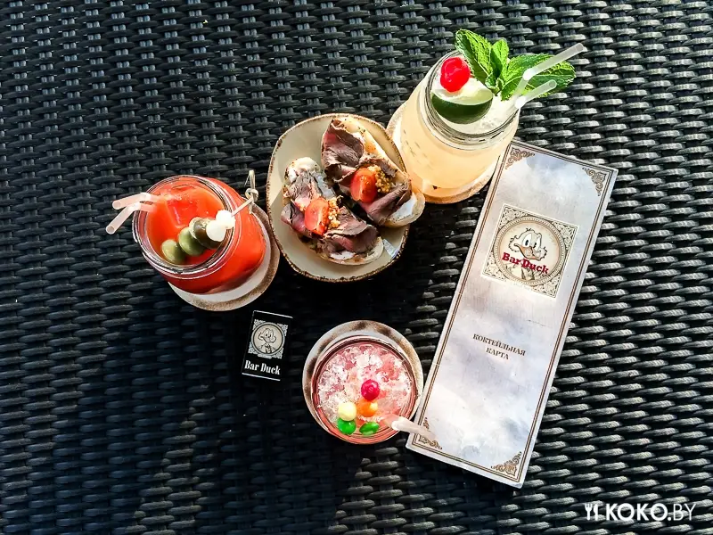 Заведения: Коктейльный бар «Bar Duck (Бар Дак)» — одно из моих самых любимых питейных мест в Минске