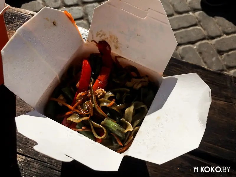 Заведения: Доставка китайской еды «WOK (Вок)» — когда коробка с лапшой действительно большая, но толку мало!
