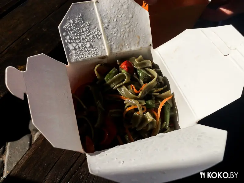 Заведения: Доставка китайской еды «WOK (Вок)» — когда коробка с лапшой действительно большая, но толку мало!