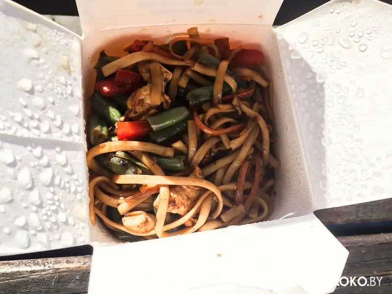 Заведения: Доставка китайской еды «WOK (Вок)» — когда коробка с лапшой действительно большая, но толку мало!